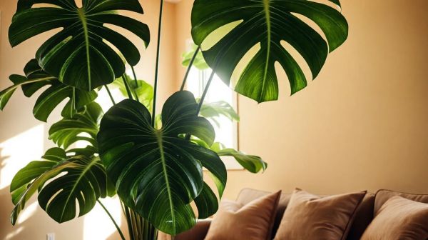 Les bienfaits de la monstera pour un intérieur apaisant